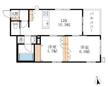 凪の物件間取画像