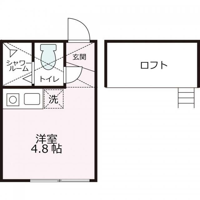 メゾンパル鶴見市場の物件間取画像