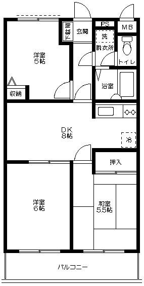 コート朝比奈壱番館の物件間取画像