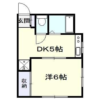 メゾン山王の物件間取画像