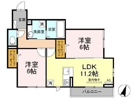 KTトリシアの物件間取画像