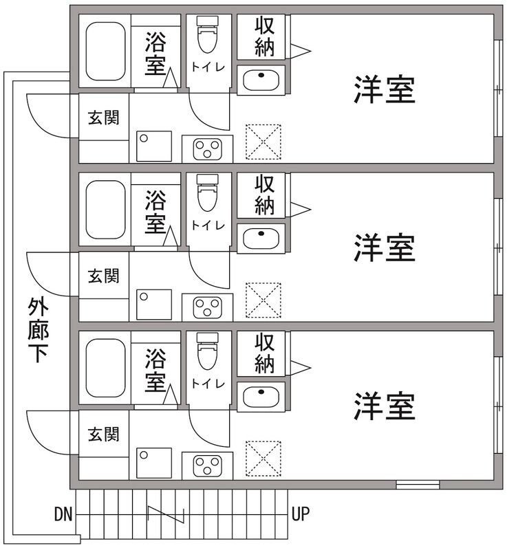 シャルマンの物件間取画像