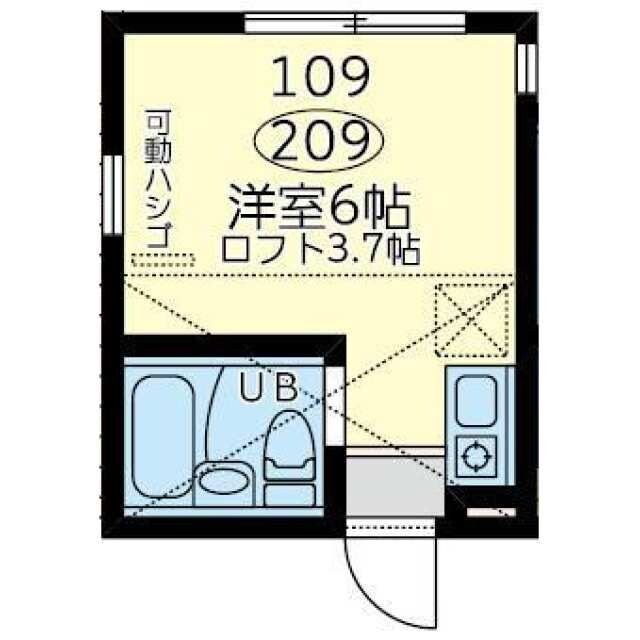 ユナイト新川崎ソクラテスの杜の物件間取画像