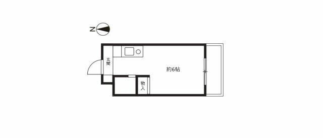 アルカサール鶴見中央の物件間取画像