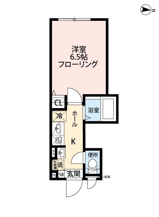 グランクオール矢向の物件間取画像