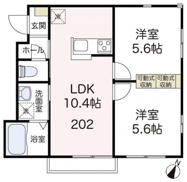 ブランシェ川崎Iの物件間取画像