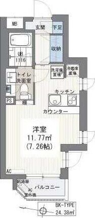 ラグゼの物件間取画像