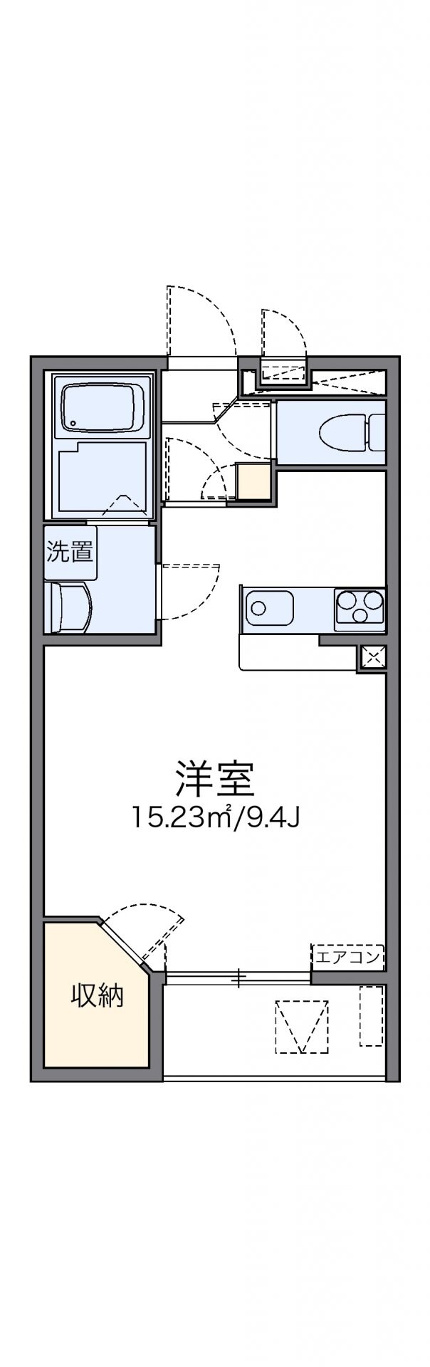 レオネクストグレースクレストIIIの物件間取画像