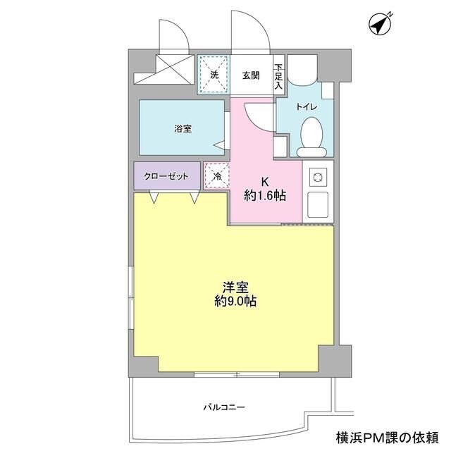 アビタシオン元住Iの物件間取画像