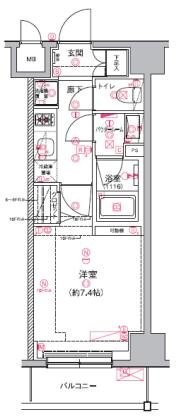 アルテシモシェルトの物件間取画像