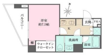 ＷＨＡＲＦ森下の物件間取画像