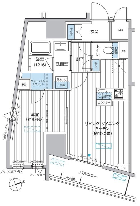 栖-すみか-浅草蔵前の物件間取画像