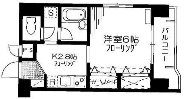 リブガーデン森下の物件間取画像