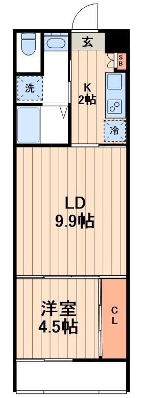 ミラトーレ押上の物件間取画像