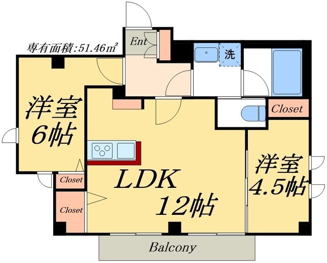 デュオメゾン東京スカイツリーの物件間取画像