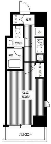 アイル東京深川の物件間取画像