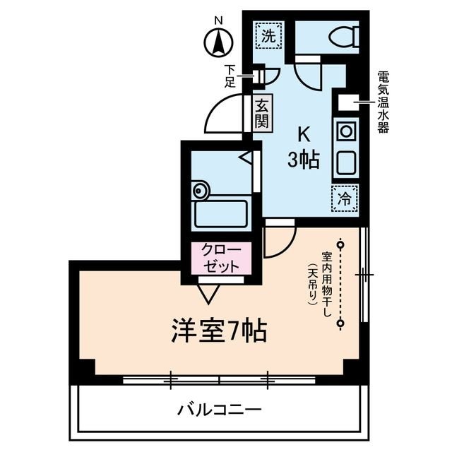 レジェンド森下の物件間取画像