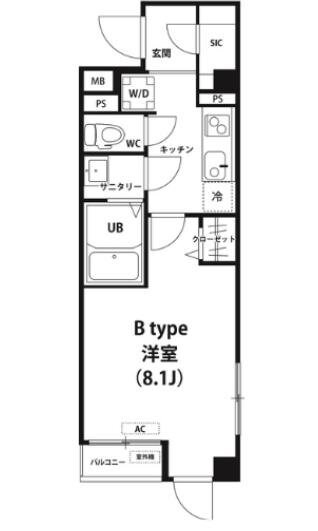 リブリ・ＮＫＹの物件間取画像