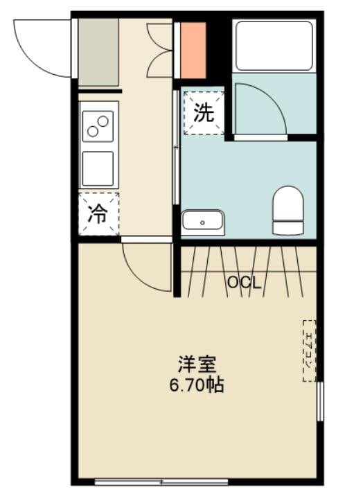 デュオメゾン門前仲町の物件間取画像