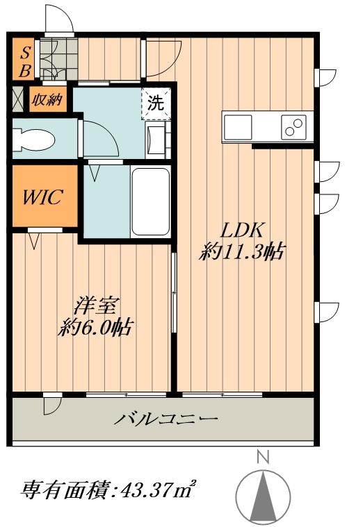 Gold　Lifeの物件間取画像