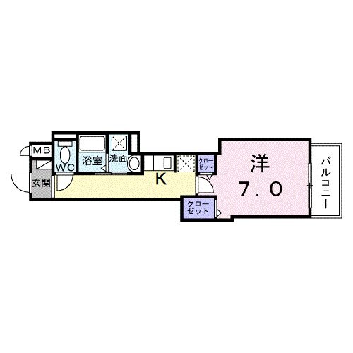 アドア・メディテレーニアンの物件間取画像