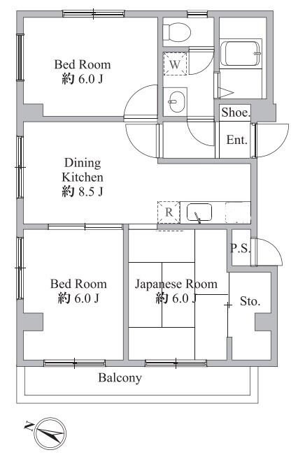 Ts garden小岩の物件間取画像