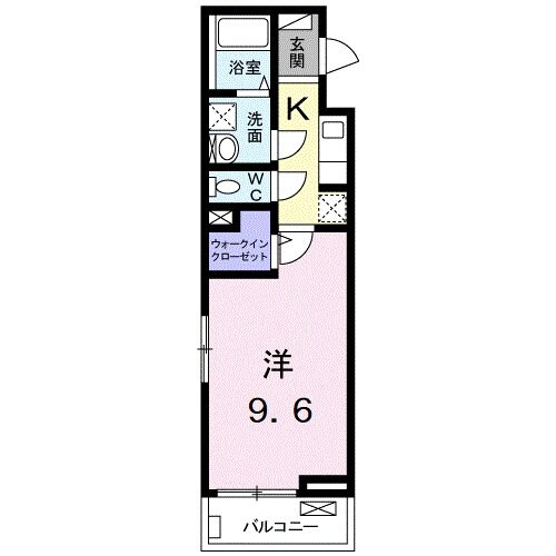 シェル　クレール　篠崎の物件間取画像