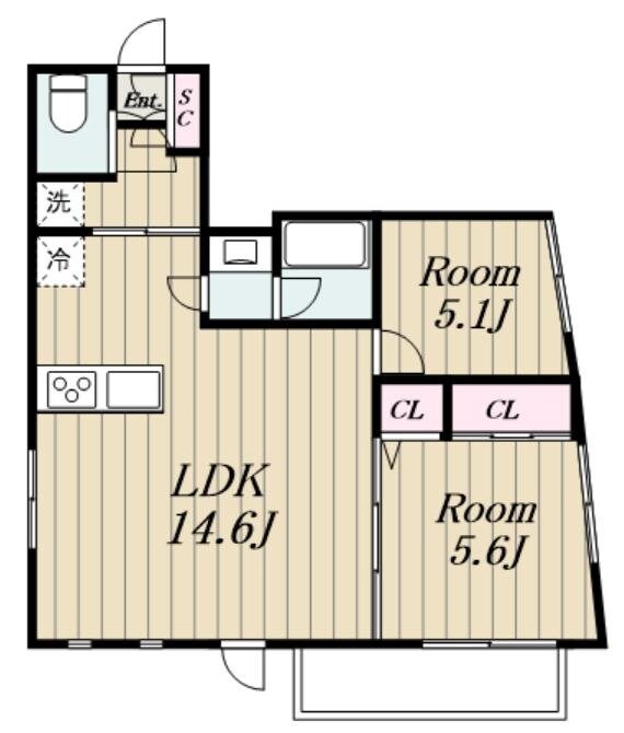 Grand Peak Waseda(グラン　ピーク　ワセダ)の物件間取画像