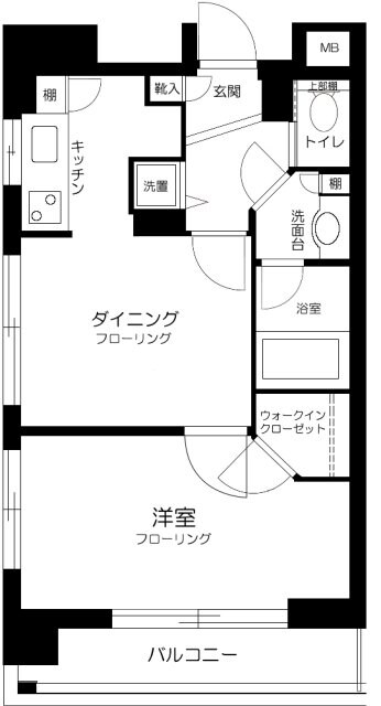 センチュリー菊川の物件間取画像