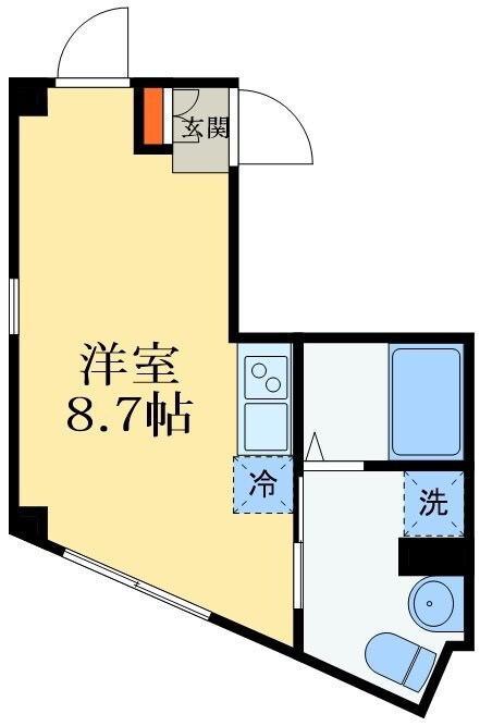 プリーツ千住Northの物件間取画像