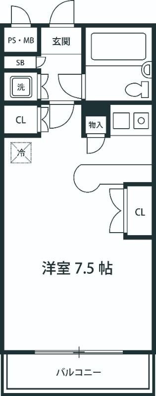 ワコーレ大島の物件間取画像