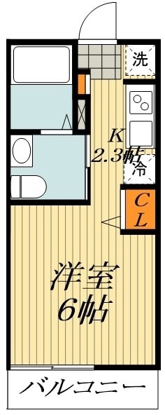 APEX平井の物件間取画像