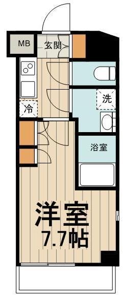 プレスタイル菊川の物件間取画像