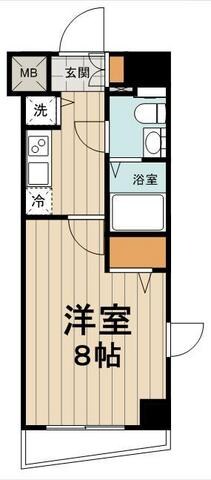 ＸＥＢＥＣ木場の物件間取画像