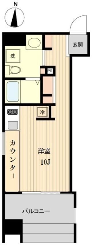 プライマル亀戸の物件間取画像