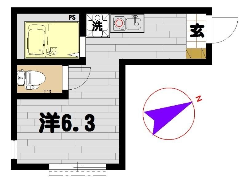 Ｇ・Ａパーク日吉の物件間取画像