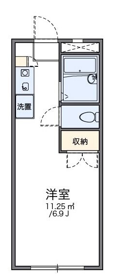 レオパレスＡＮＮＥＸ新川崎の物件間取画像