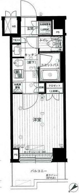 ルーブル川崎中丸子の物件間取画像