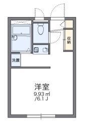 レオパレスｆｕｊｉの物件間取画像