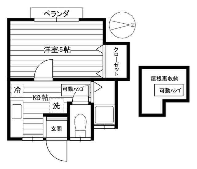 サンロイヤル元住吉の物件間取画像