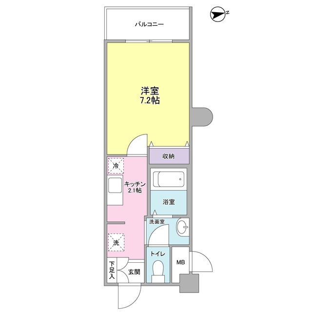 梶ヶ谷ＴＳビルの物件間取画像