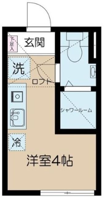 ベルセーヌ元住吉の物件間取画像