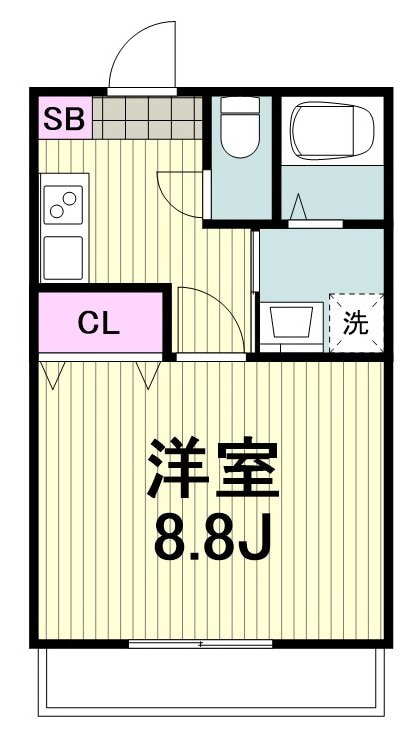 アンプルール・フェール宮内の物件間取画像