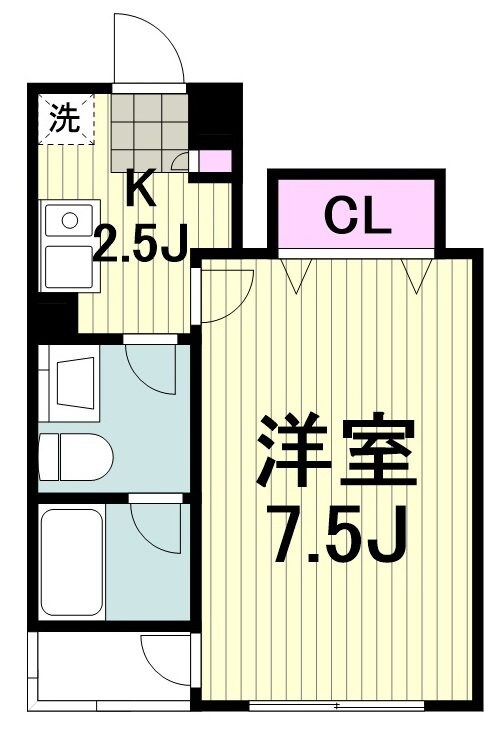 キャピタルメイトの物件間取画像