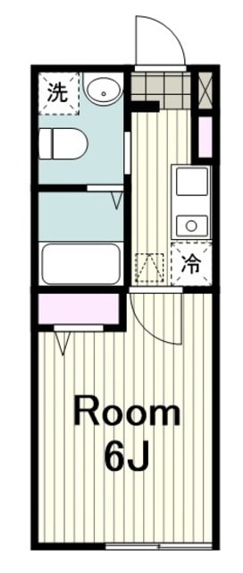 パルトネール綱島Ｉの物件間取画像