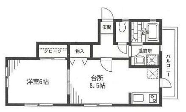 ベルクメゾンの物件間取画像