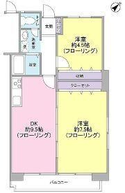 ニュー玉川マンションの物件間取画像