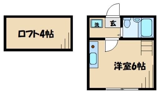 ソレイユ中原の物件間取画像