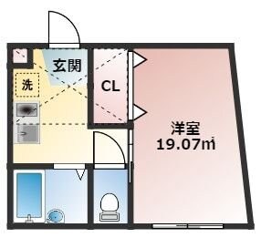 サンファスト井田の物件間取画像