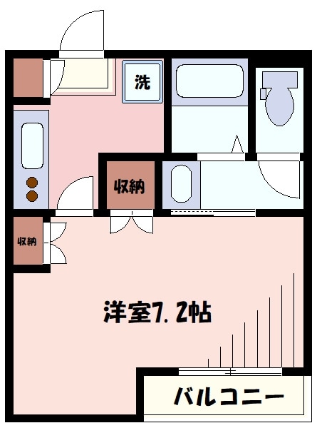 アペックス小杉の物件間取画像